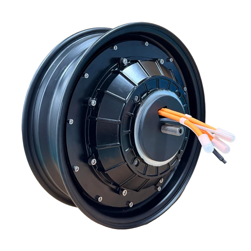 wheel core motor (axial magnetic flux)